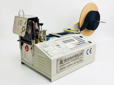 قاطع شريط ساتان بالقطع الحراري الأوتوماتيكي WPM-890S - آلة قطع الشريط