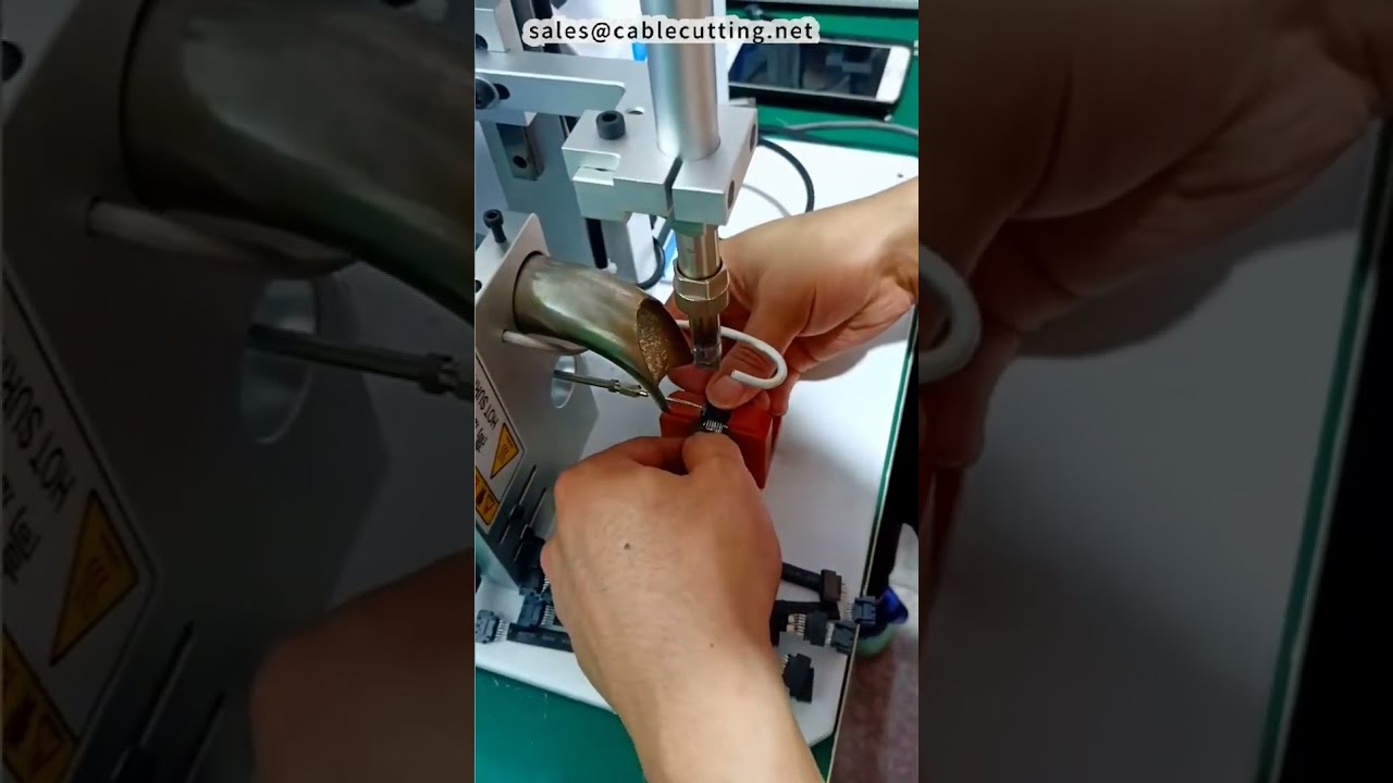 آلة لحام كابل SATA 8P: معدل عيوب منخفض ووصلات لحام كاملة | جولة في المصنع #machine #DIY
