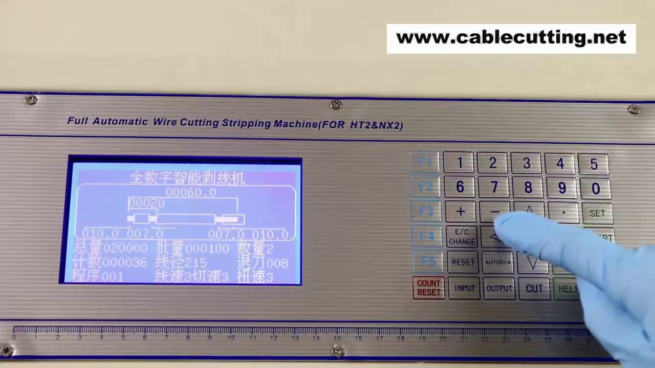 آلة تجريد وقطع ولف الأسلاك عالية الكفاءة WPM-09T