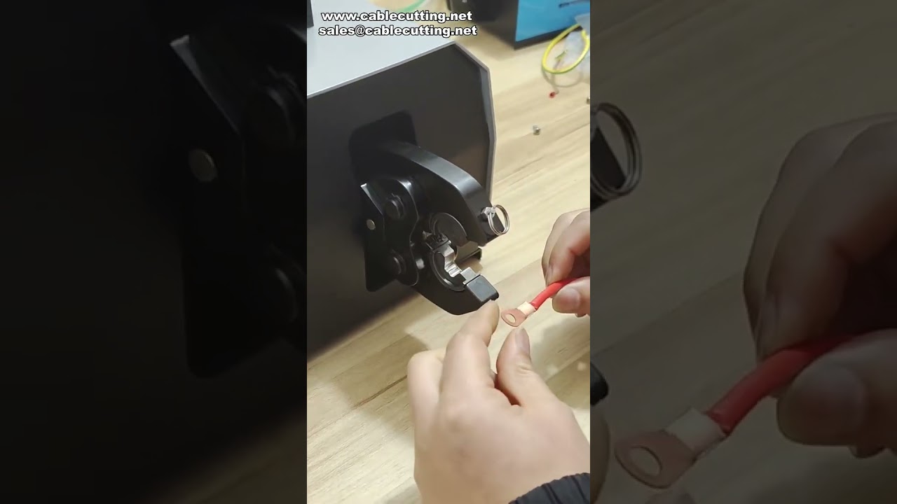ماكينة كبس كابلات هوائية 120L للوصلات المفتوحة 5-300 أمبير - أداة صناعية احترافية