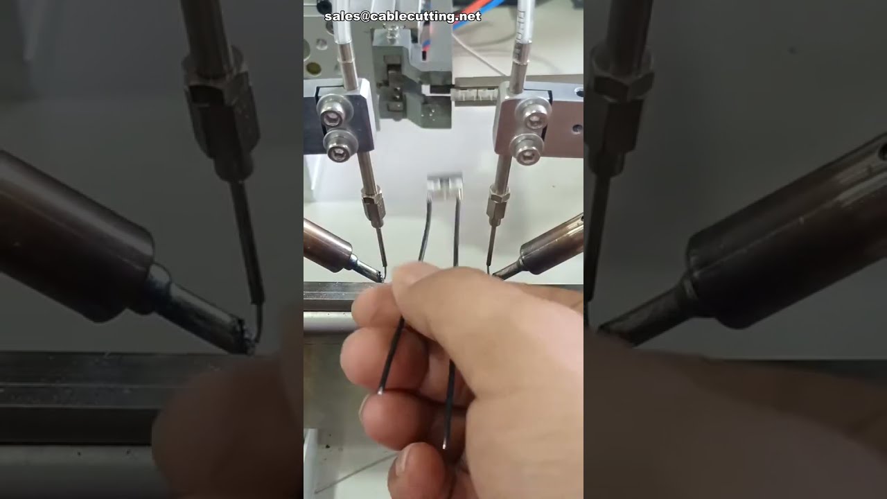 Micro Switch Soldering Machine for Automotive Seat Belt Components #factory #machine