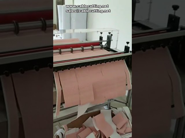 ماكينة قطع القماش غير المنسوج CNC الأوتوماتيكية - تقطيع أقمشة الكمامات بدقة عالية بسكين هوائي