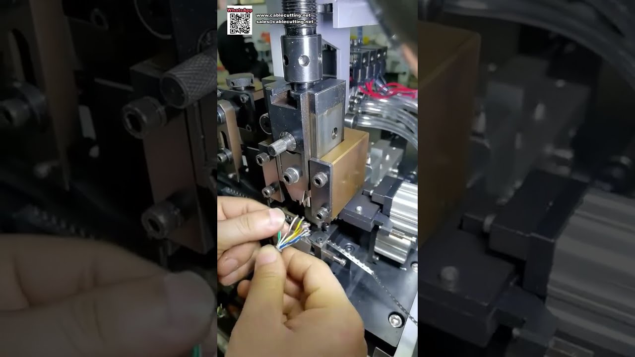 ماكينة تجريد وكبس أفقية — دقة في أطراف 1.0mm