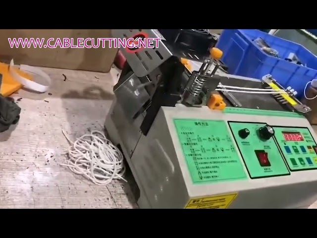 ماكينة قطع حلقات الأذن المرنة للأقنعة - حل سريع ودقيق